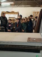 Ученики 6 и 7 классов посетили мебельное ателье "Уют" пгт. Сибирцево