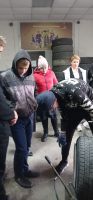 Ученики 8 класса посетили "Шиномонтаж" пгт. Сибирцево