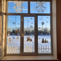 Новогодние окна