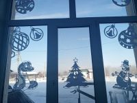 Новогодние окна