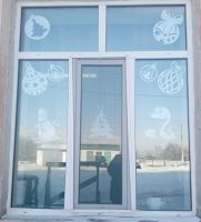 Новогодние окна